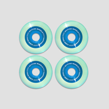 Spitfire 56mm 90a Sapphires Radial Skateboard Wheels Blue