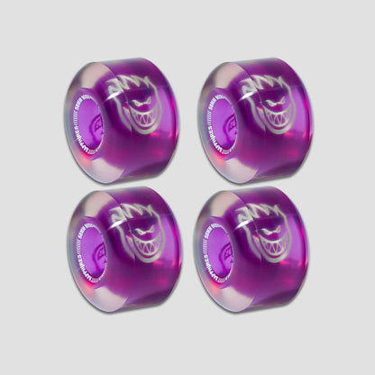 Spitfire 58mm 90a Sapphires Radial Skateboard Wheels Purple