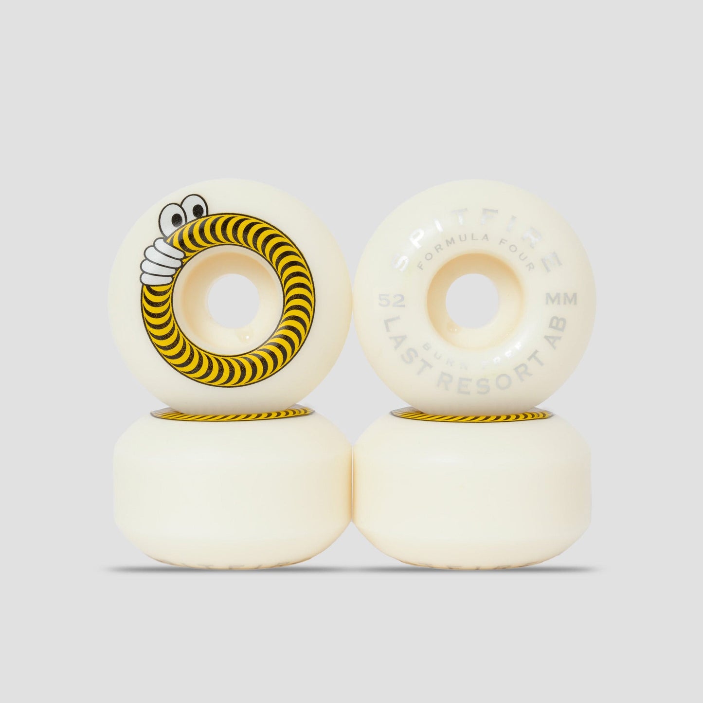 Spitfire x Last Resort AB 52mm 99DU Classic Skateboard Wheels Natural