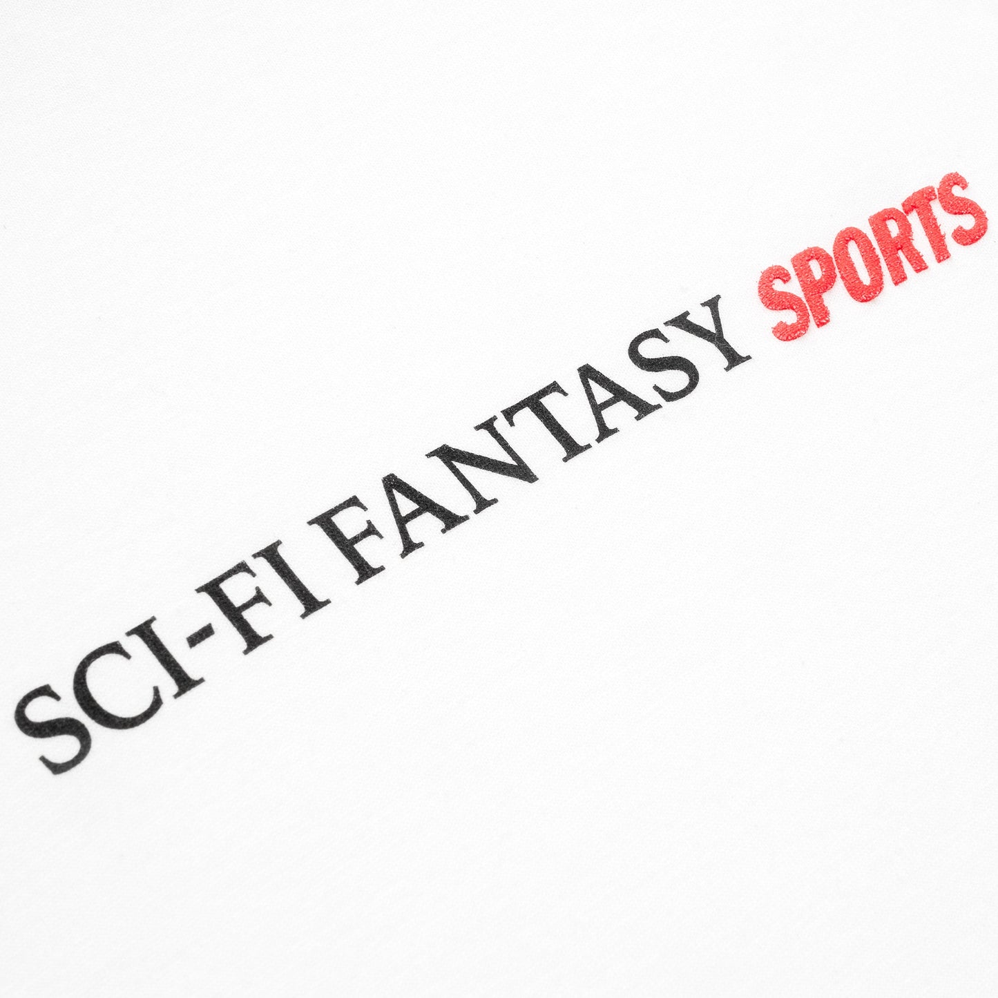 Sci-Fi Fantasy Sci-Fi Sports T-Shirt White