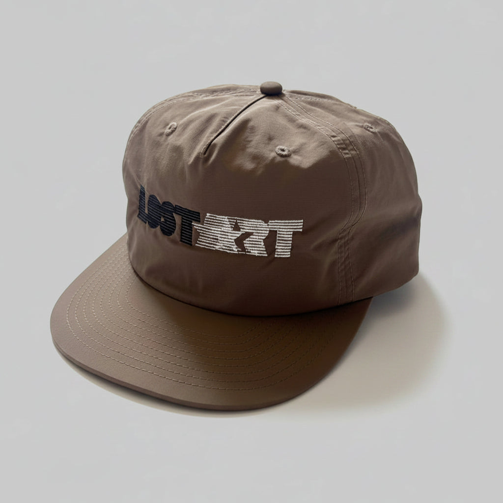 Lost Art Star Logo Surf Cap Walnut / Black / White