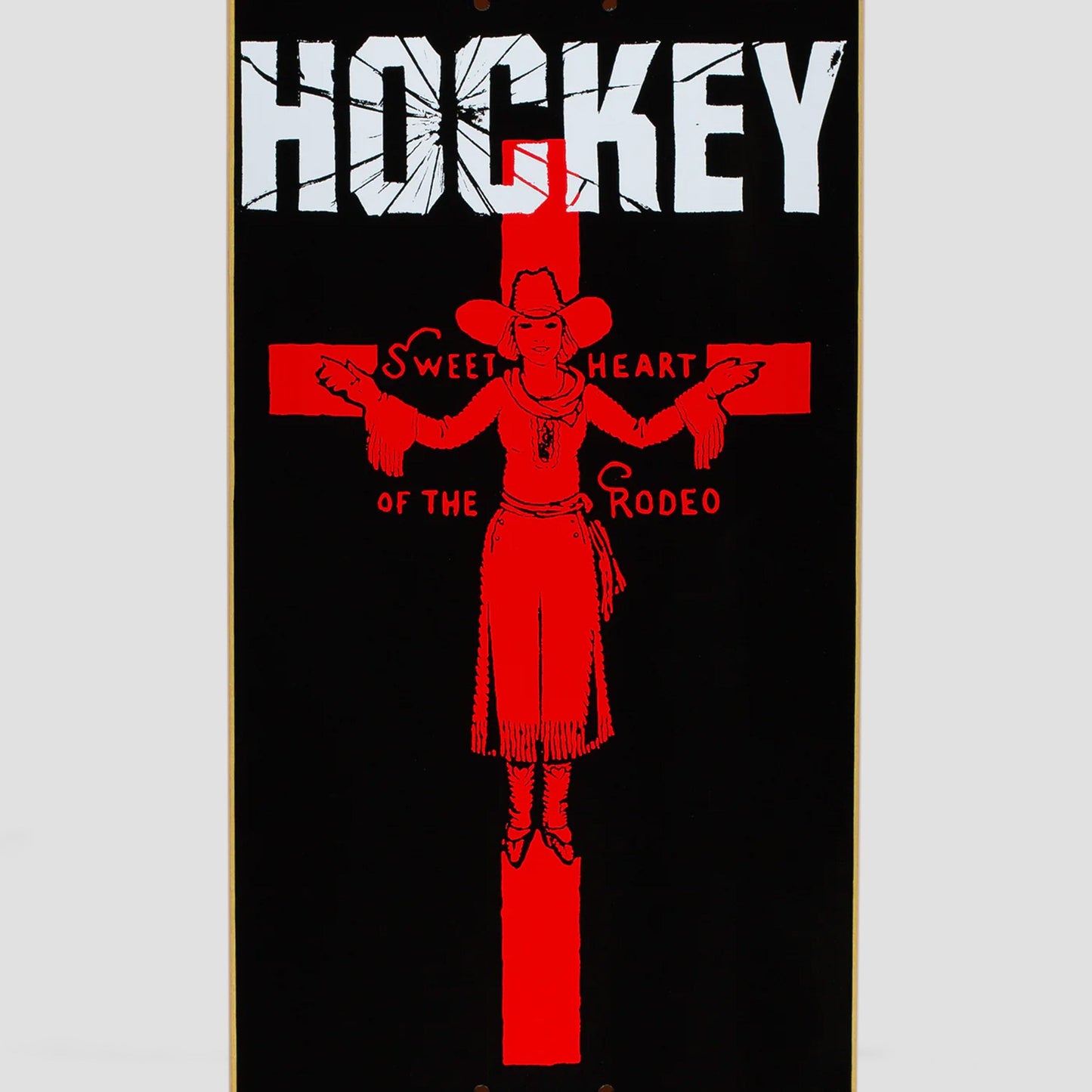 Hockey 8.25 Andrew Allen Sweet Heart Skateboard Deck Black