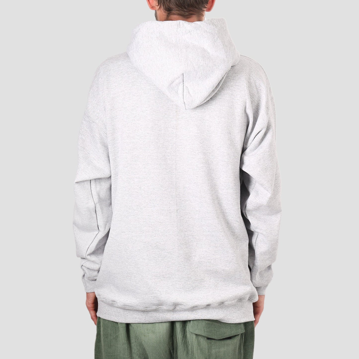 Thrasher Flame Logo Hood Heather