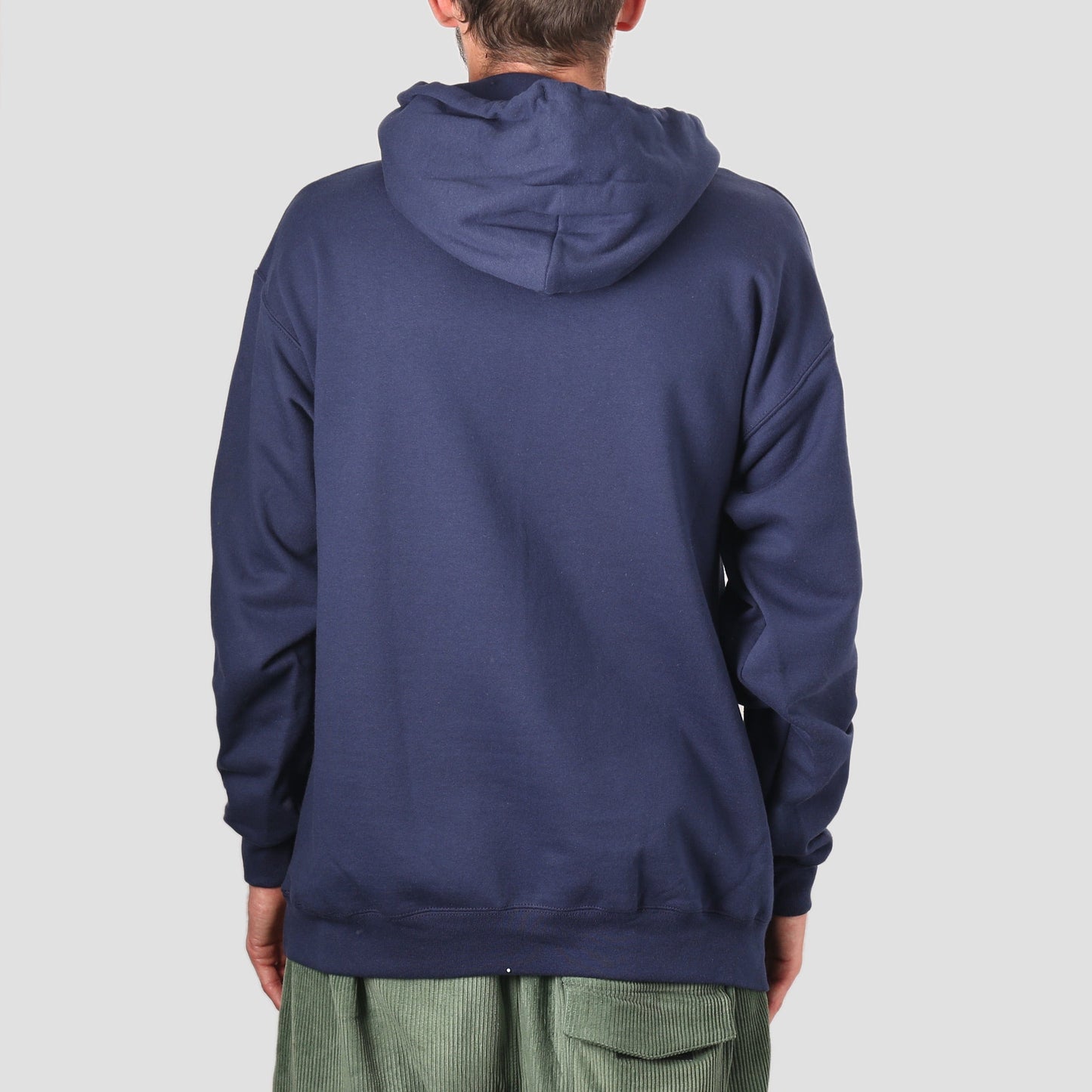 Thrasher Flame Logo Hood Navy