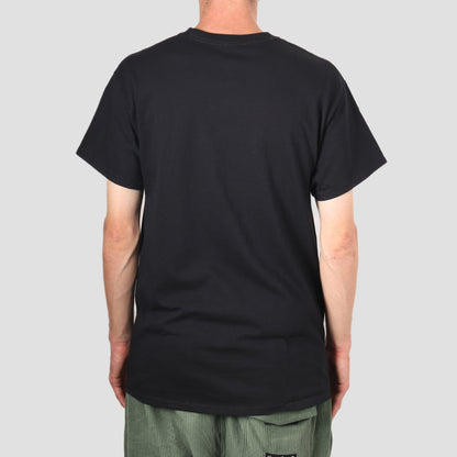 Thrasher Flame Logo T-Shirt Black