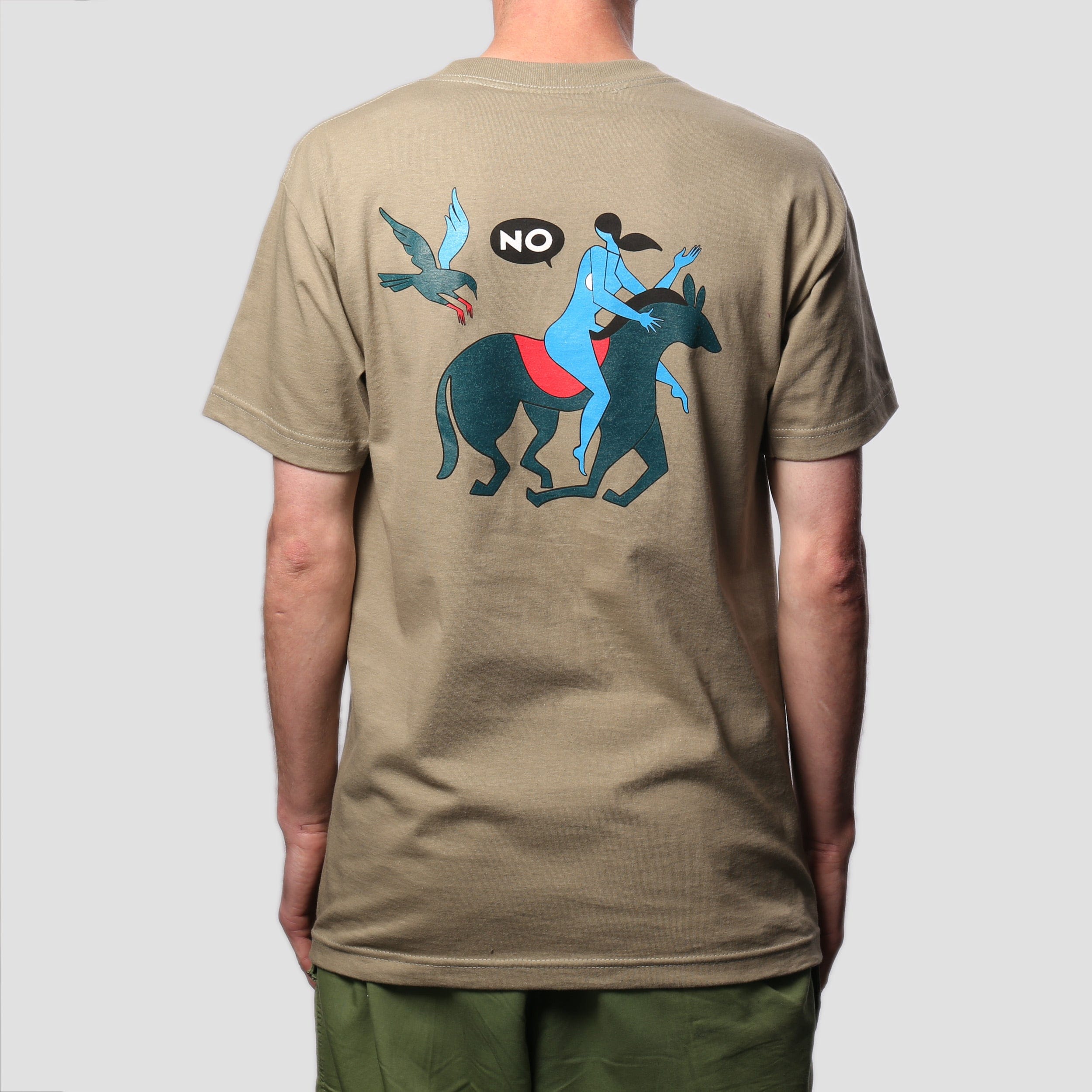 Tired Oh Hell No T-Shirt Sage