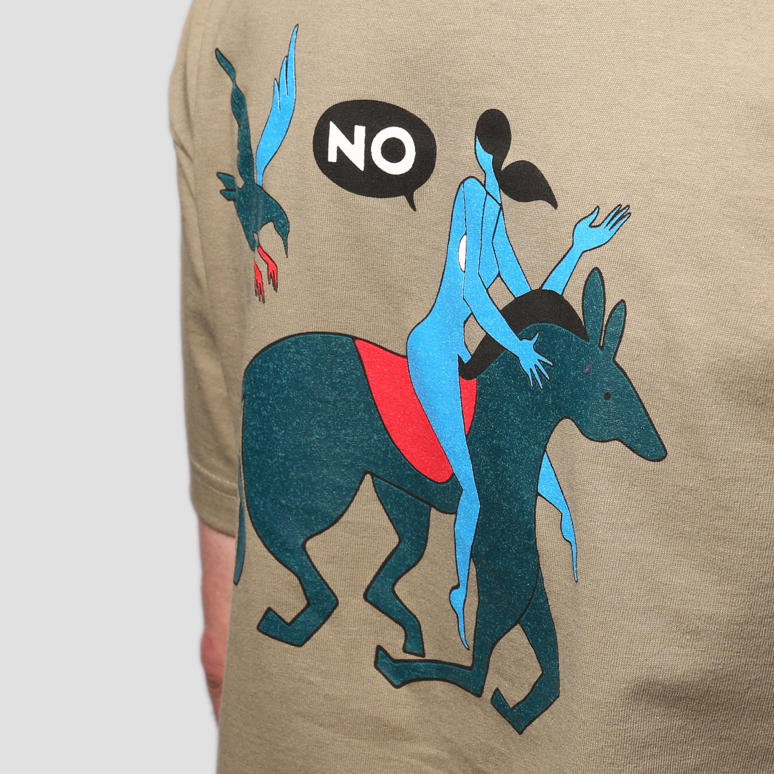 Tired Oh Hell No T-Shirt Sage