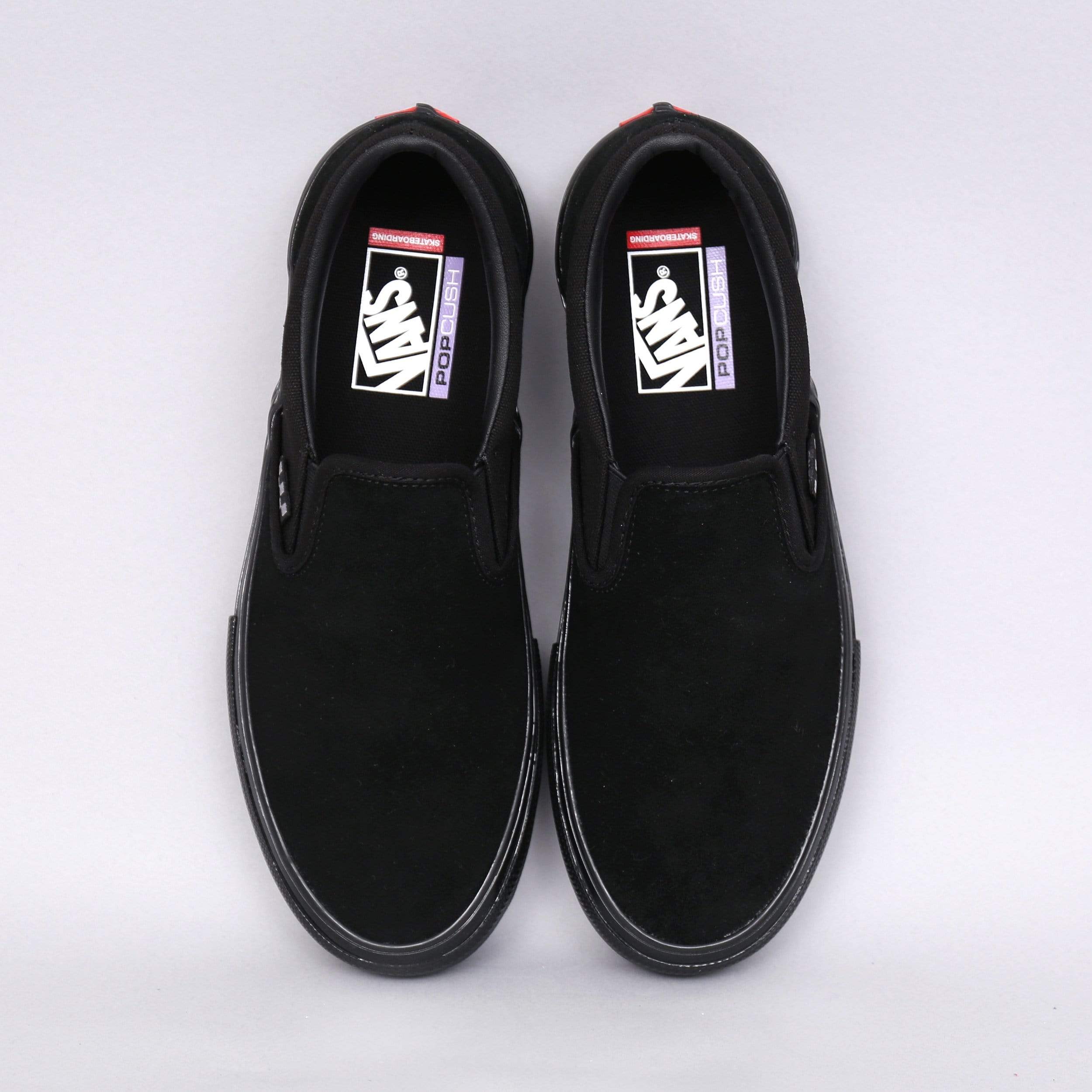 Vans Skate Slip-On Shoes Black / Black