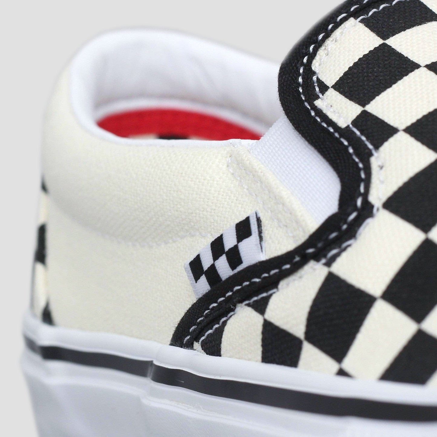 Vans Skate Slip-On Shoes (Checkerboard) Black / Off White