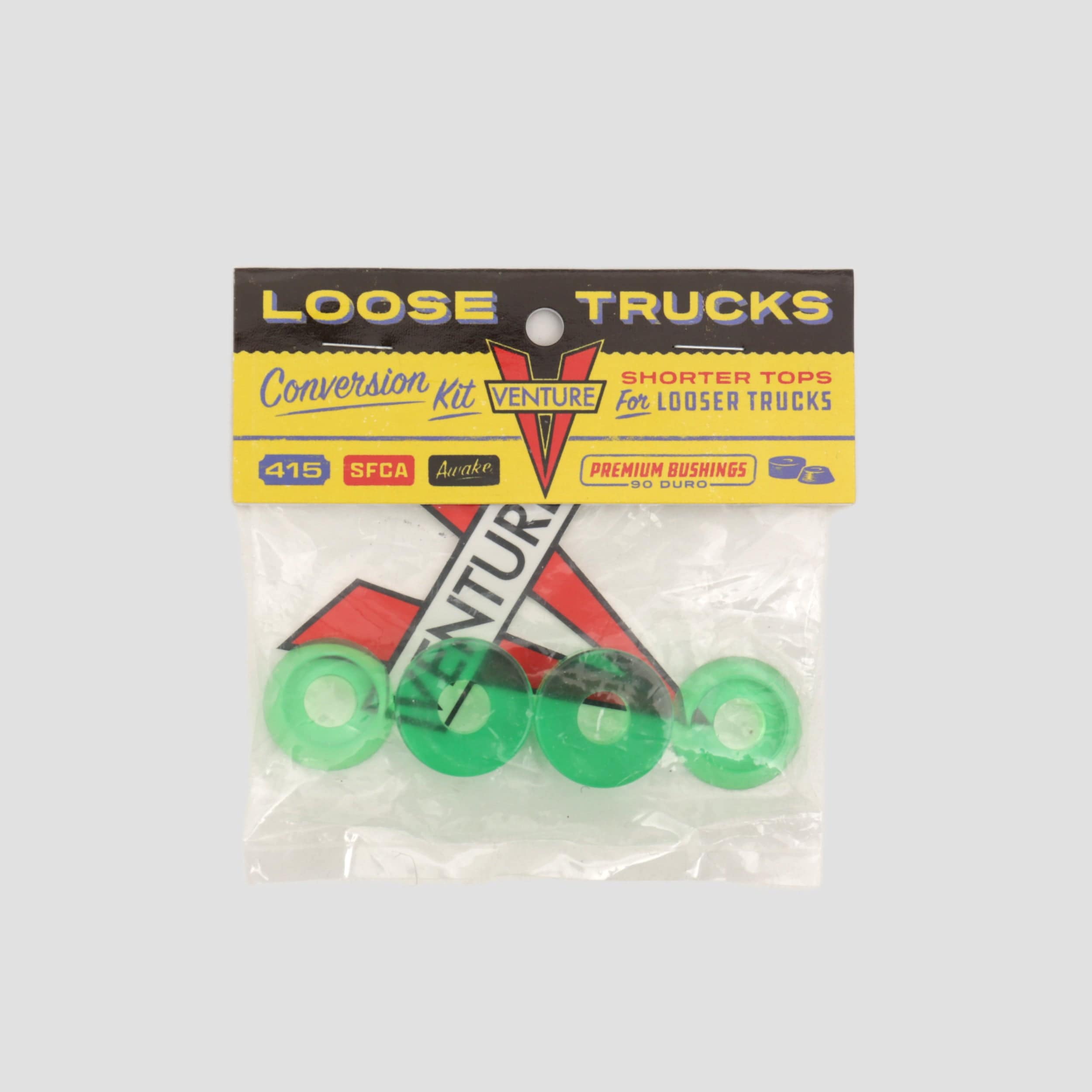 Venture Loose Trucks Bushings Conversion Kit 90a Green