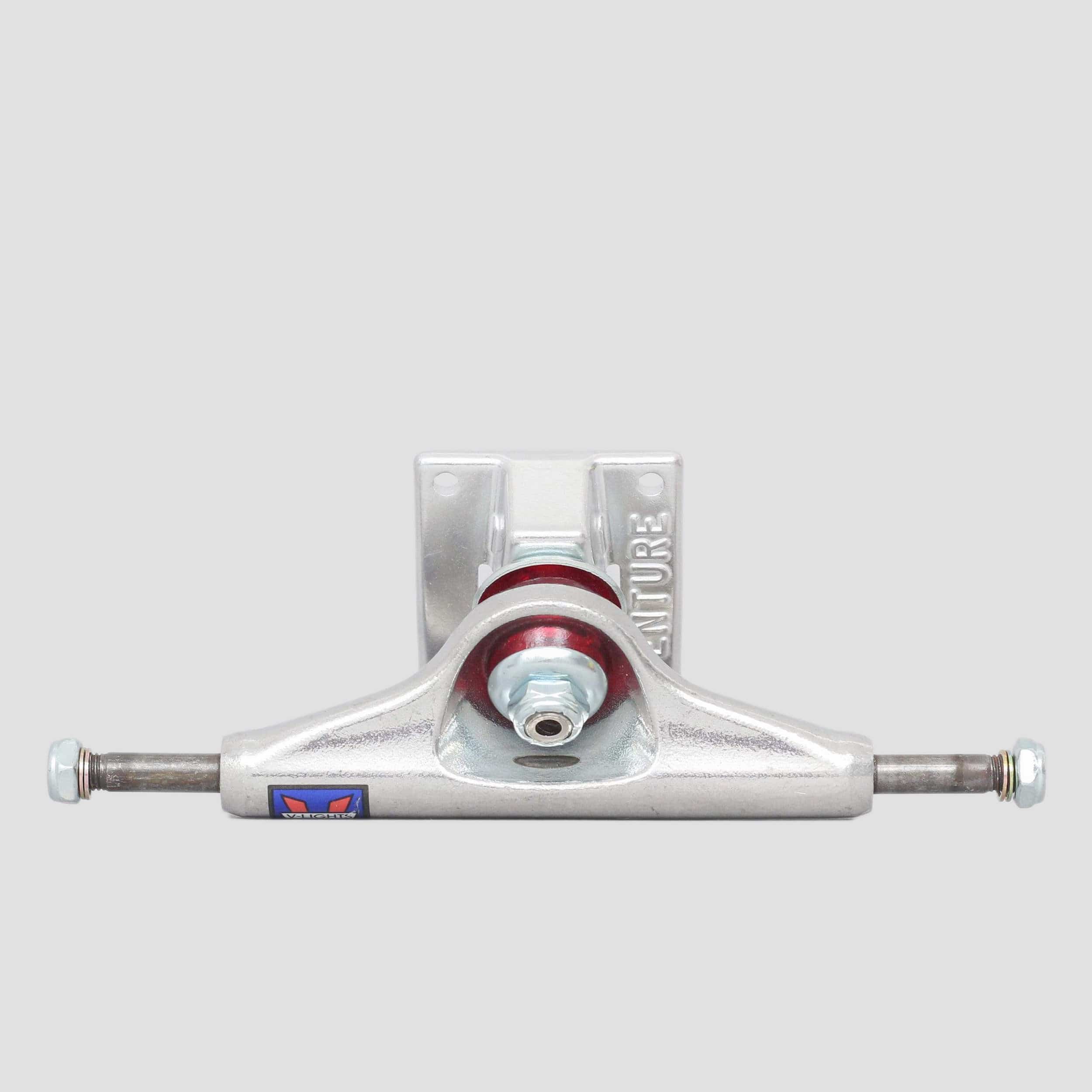 Venture 5.0 Low V Light Skateboard Trucks All Polished (Pair)