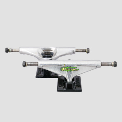 Venture 5.2 Hi Paid Team Skateboard Trucks Polished / Black (Pair)