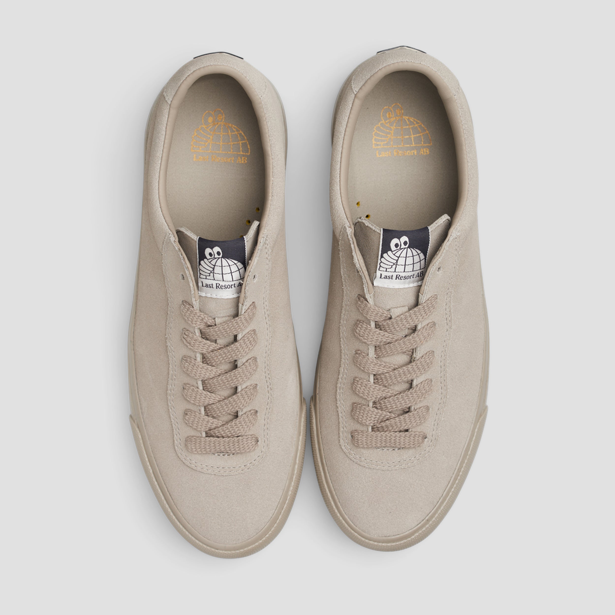 Last Resort AB VM001 Lo Suede Full Dip Silver Birch