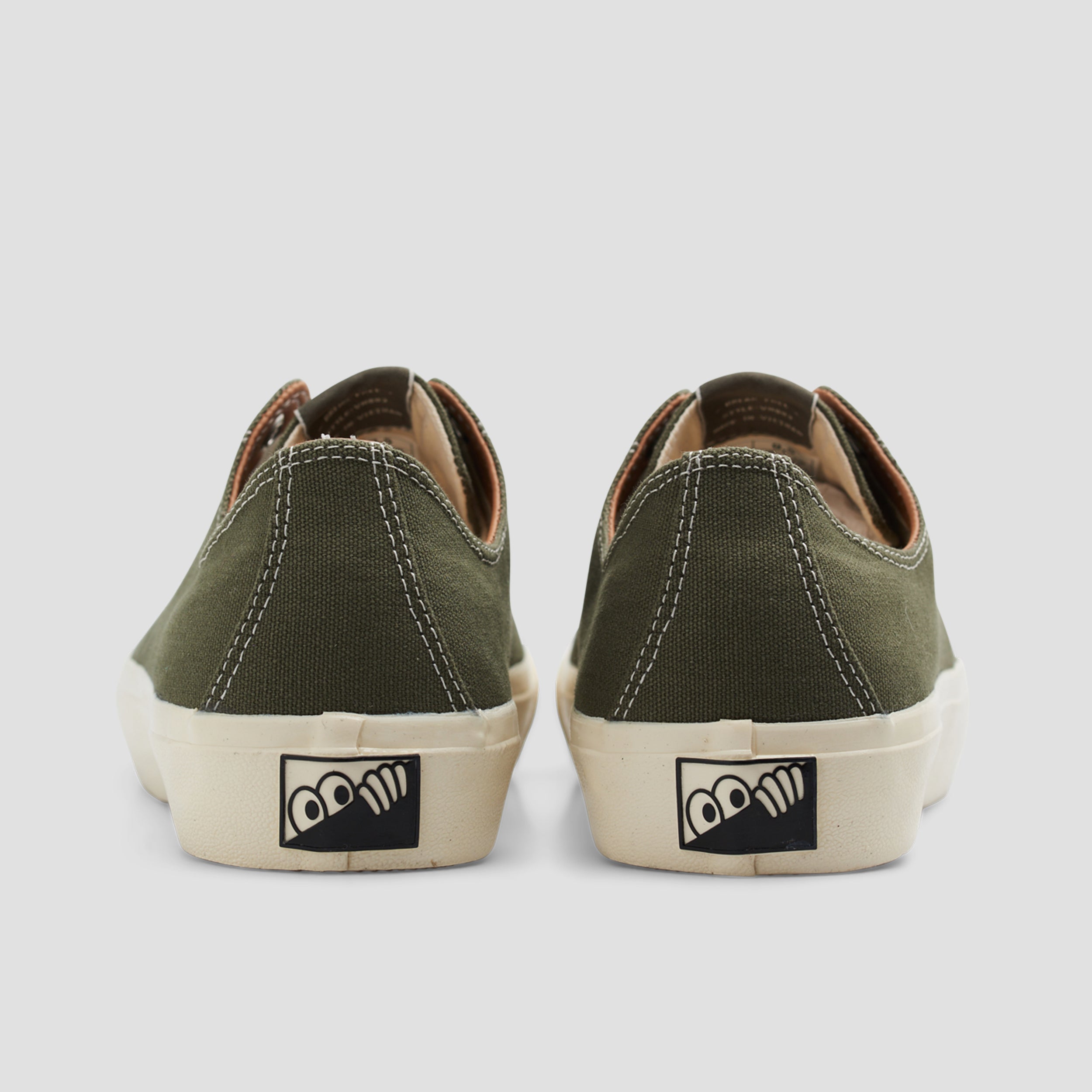 Last Resort AB VM003 Lo Canvas Burnt Olive / White