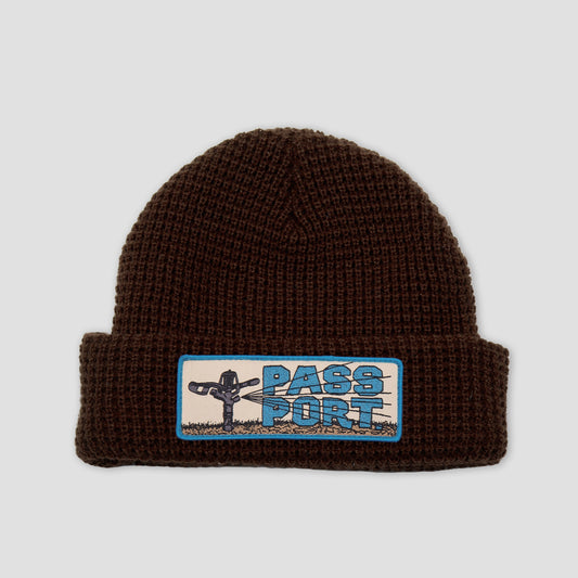 PassPort Water Restrictions Beanie Choc