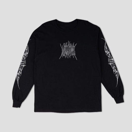 Welcome Chasm Long Sleeve T-Shirt Black