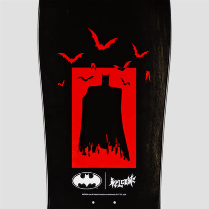 Welcome 10.0 Knockout Red / Black Drip on Early Grab Skateboard Deck