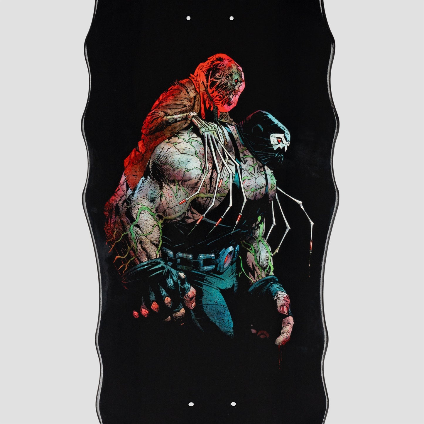 Welcome 10.0 Shadow Series Bane & Scarecrow on Widow Skateboard Deck