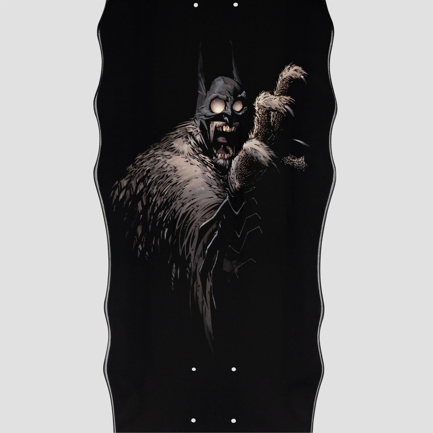 Welcome 10.0 Shadow Series Batmonster on Widow Skateboard Deck