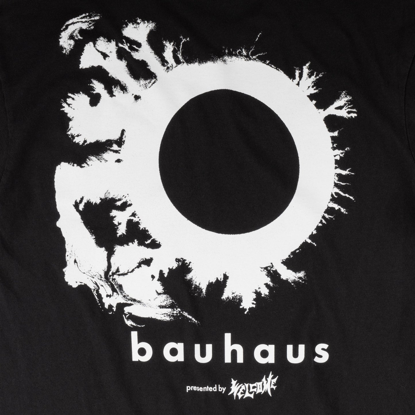 Welcome x Bauhaus Exquisite Corpse Garment-Dyed T-Shirt Black