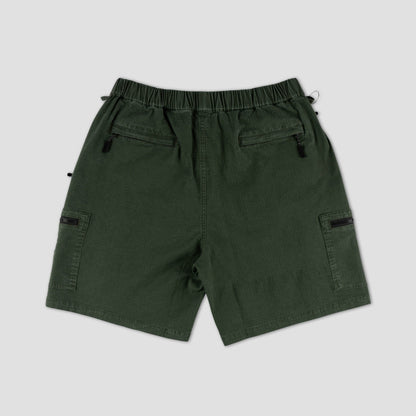 Welcome Summit Enzyme Washed Nylon Ripstop Cargo Short Ivy