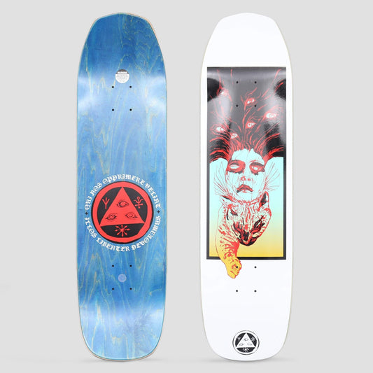 Welcome 8.25 Stoker On Vimana Skateboard Deck White