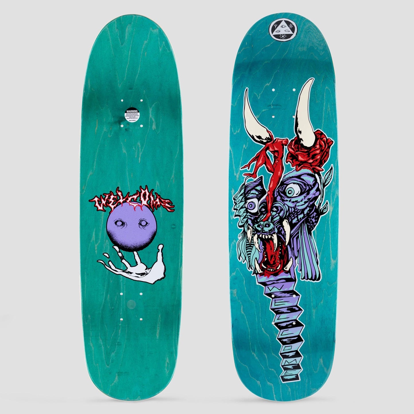 Welcome 8.8 Beauty on Atheme Skateboard Deck