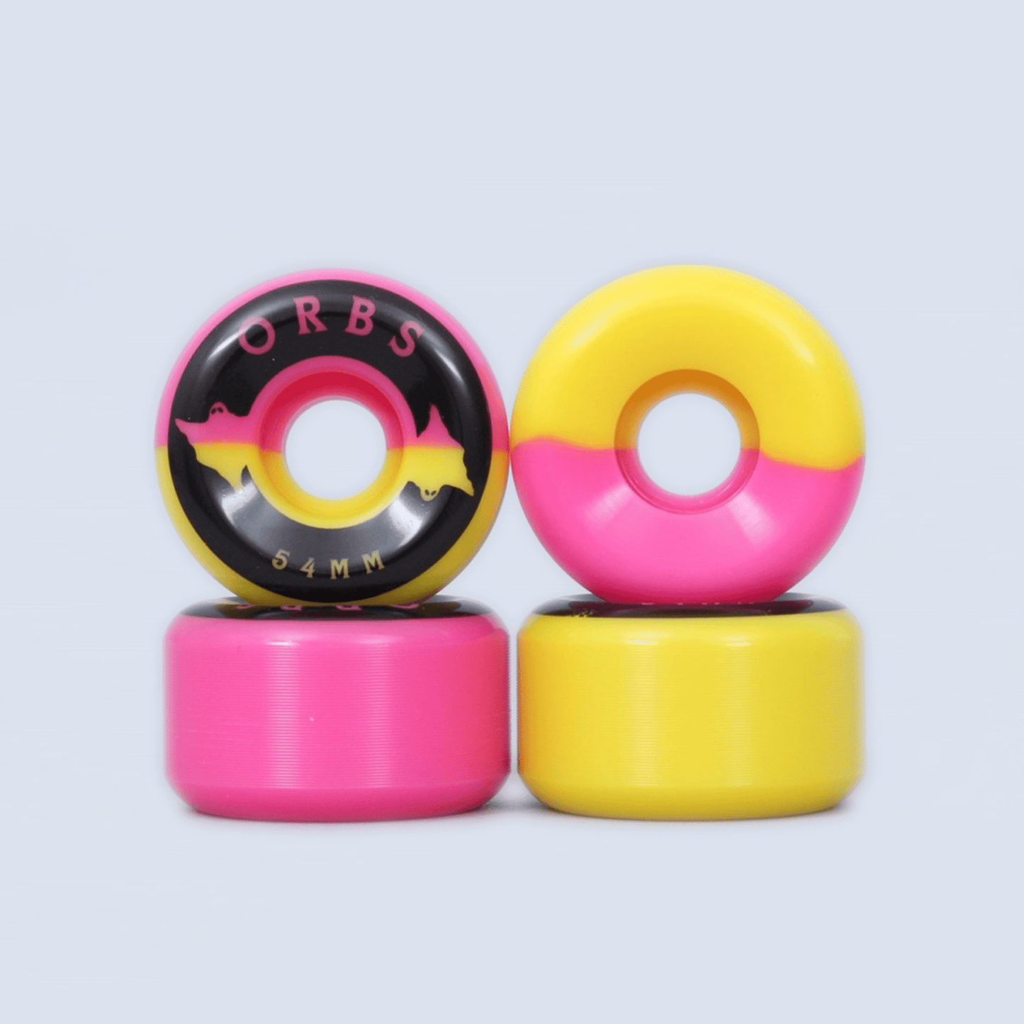 Orbs 54mm 99A Specters Wheels Pink / Yellow