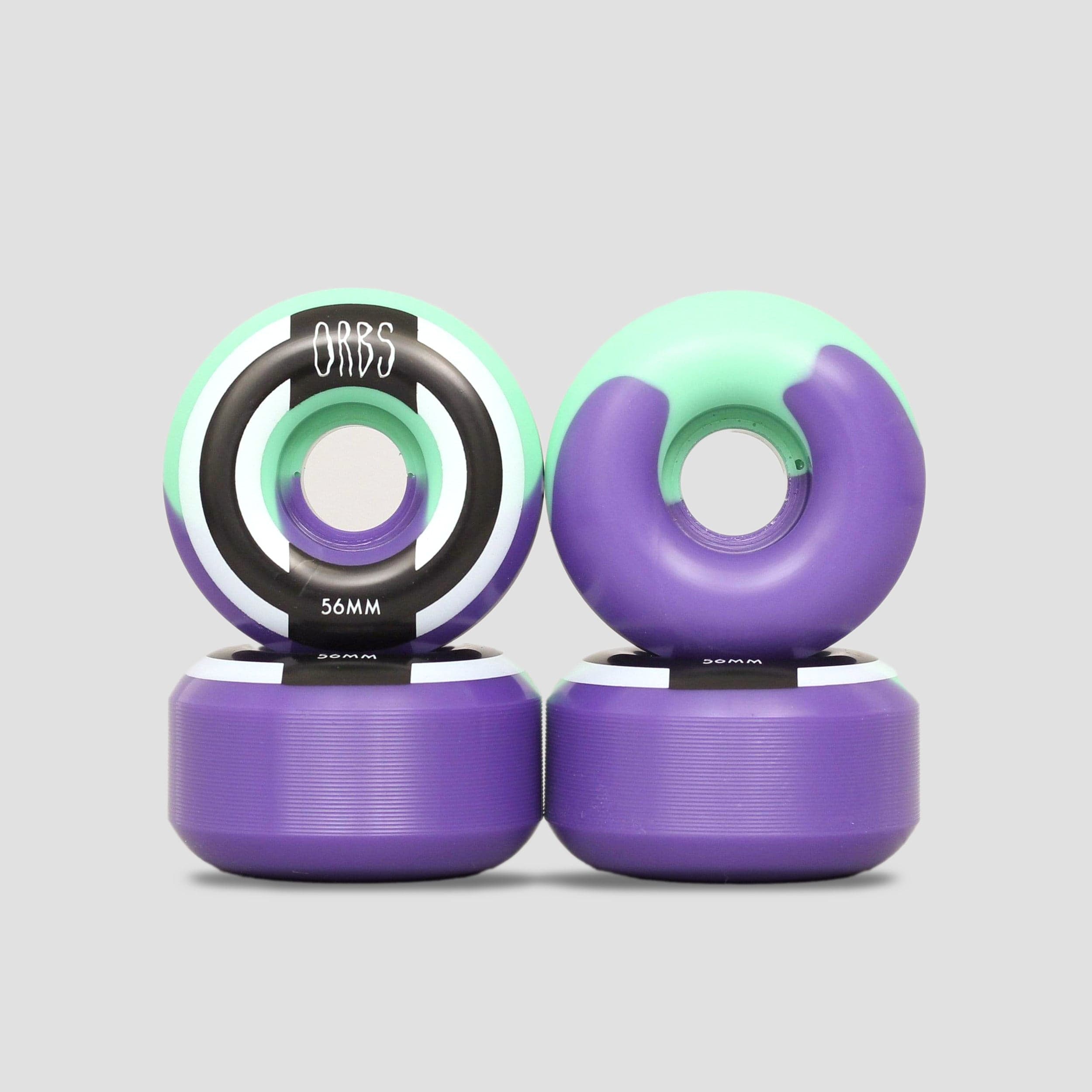 Orbs 56mm 99A Apparitions Splits Wheels Mint / Lavender
