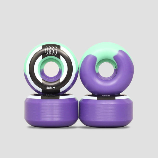 Orbs 56mm 99A Apparitions Splits Wheels Mint / Lavender