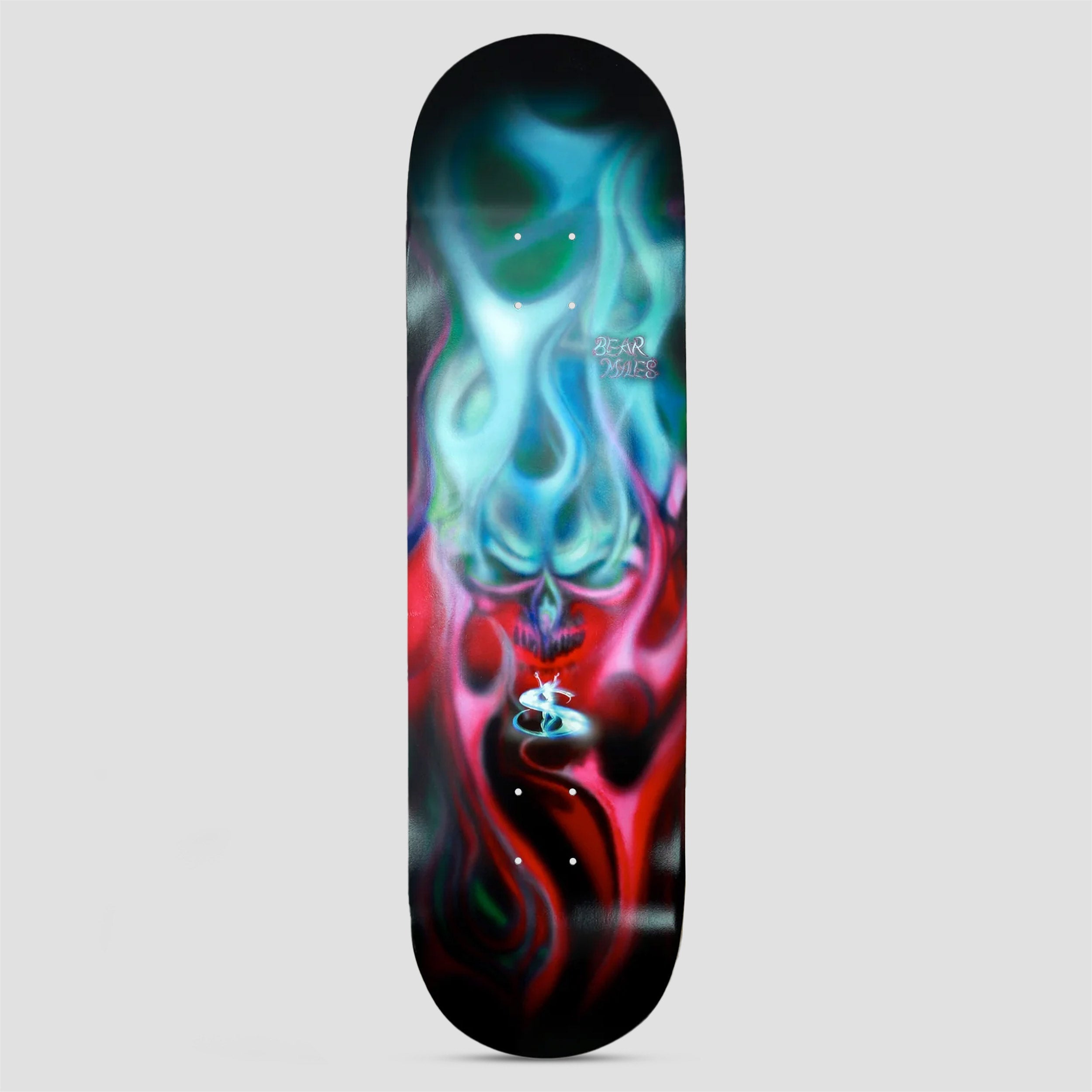 Yardsale 8.5 Bear Myles Skull Skateboard Deck