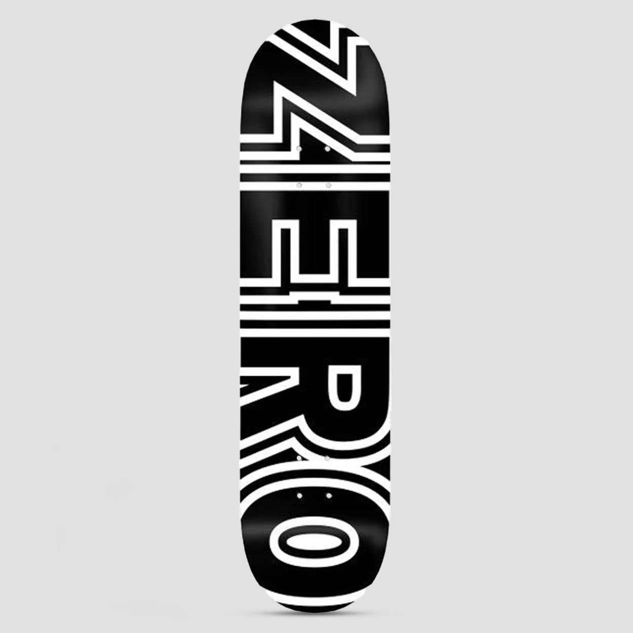 Zero 8.375 Bold Skateboard Deck Black / White