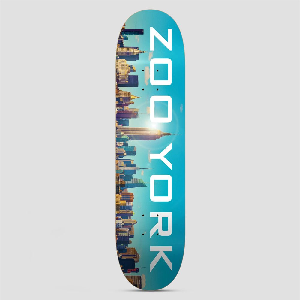 Zoo York 8 Big City Flare Skateboard Deck Multi