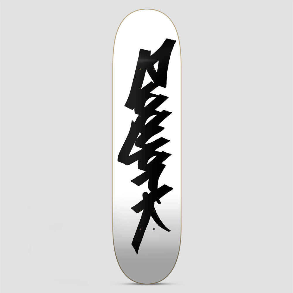 Zoo York 8 OG 95 Tag Skateboard Deck White / Black