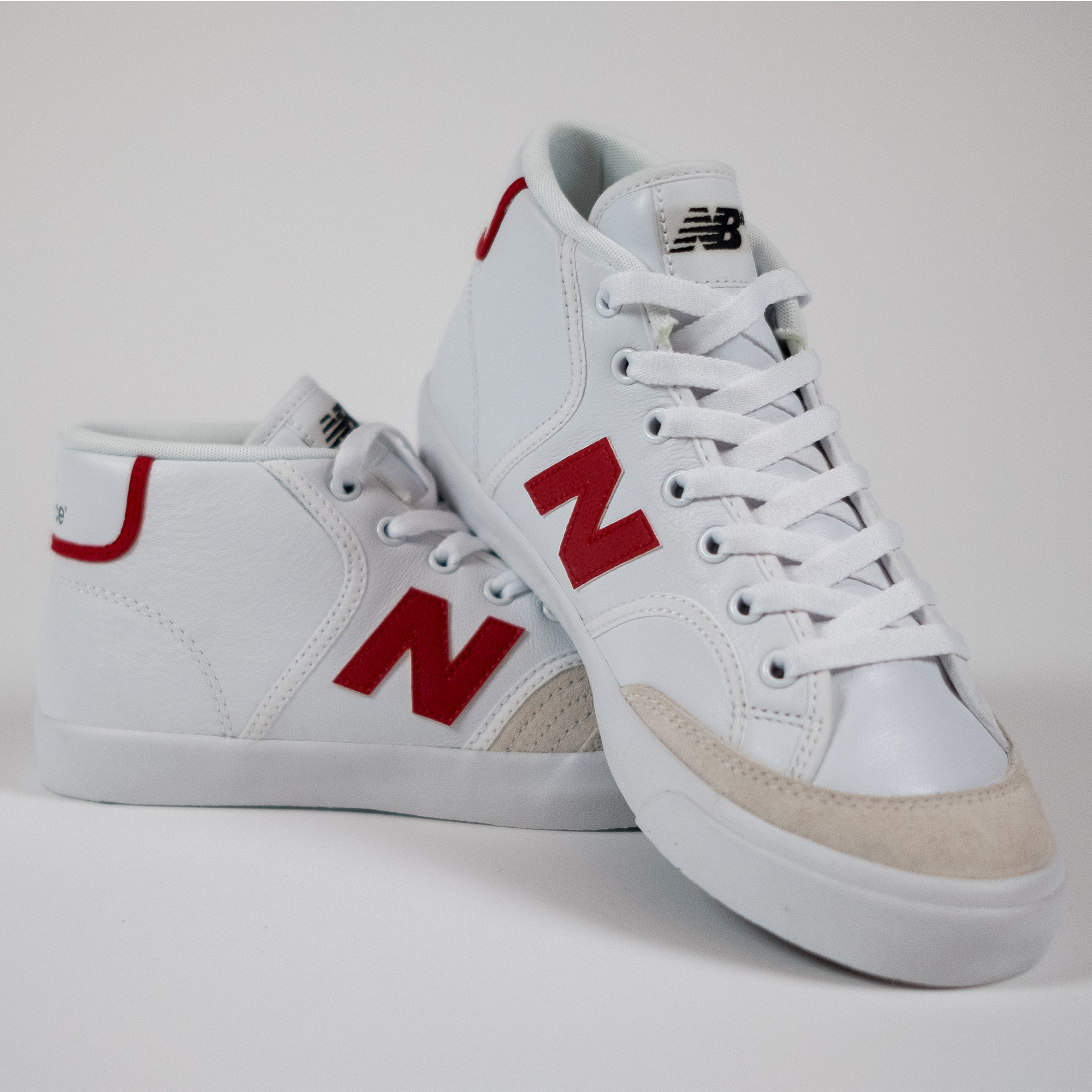 New Balance Numeric NM213 RAD - White / Red (Read And Destroy)