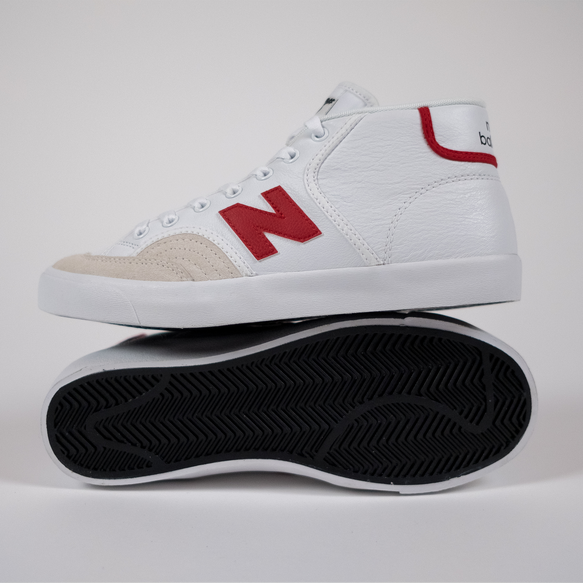 New Balance Numeric NM213 RAD - White / Red (Read And Destroy)